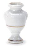 (image for) Porcelain Urn w/ Gold Trim