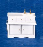 (image for) Kitchen Sink Cabinet - White