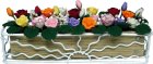 (image for) Assorted Roses in White Sunrise Box