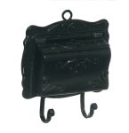 (image for) City Mailbox w/ Paper Hanger - Black