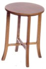 (image for) Tall Round Table - Walnut