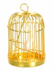 (image for) Brass Bird Cage w/ Bird