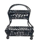 (image for) Small Tiered Basket Black