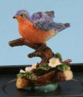 (image for) Bluebird (Hand Painted Bird Figurine)