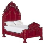 (image for) RI Mauldie Victorian Bed - Mahogany