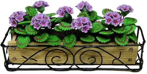 (image for) Purple Geranium in Scroll WI Box