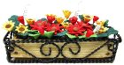 (image for) Summer Flowers in Braided Iron Planter