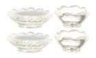 (image for) Clear Bowls & Plates 4pc