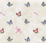 (image for) Lavender & Pink Butterflies Wallpaper PP 3pc