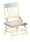 (image for) Country Blue & Cream Dining Room Chair