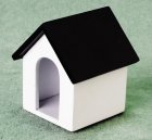 (image for) Outdoor Doghouse w/ Black Roof