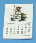 (image for) Year 1900 Vintage Victorian Calendar 12 Pages Assorted