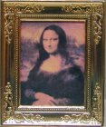 (image for) Metal Frame Painting Mona Lisa