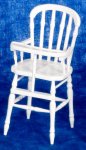 (image for) Victorian High Chair - White