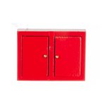 (image for) Red Hanging Kitchen Cupboard