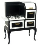 (image for) 1920s Wooden Stove - Black