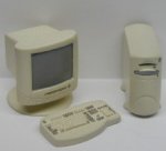 (image for) 3PC WHITE COMPUTER SET