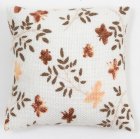 (image for) Throw Pillow - White w/ Butterflies