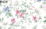 (image for) Pink & Floral Wallpaper 3pc