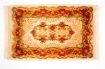 (image for) Woven Afghan Rug Yellow Color Large