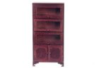 (image for) Dustproof Bookcase - Mahogany