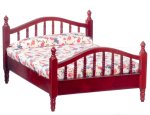 (image for) Double Bed - Mahogany