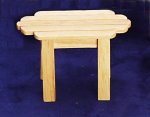 (image for) Adirondack Table - Oak