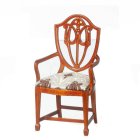 (image for) Edwardian Hepplewhite 1800s Armchair - Walnut