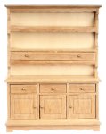 (image for) Colonial Oak Hutch