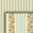 (image for) Country Blue & Floral Wallpaper