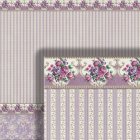 (image for) Lavender Floral Wallpaper