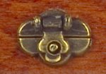 (image for) Antique Brass Trunk Latch