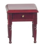 (image for) 1 Drawer Nightstand - Mahogany