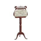 (image for) Concert Music Stand - Mahogany