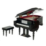 (image for) Grand Piano w/ Bench - Black