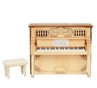 (image for) Upright Piano w/ Bench - Natural