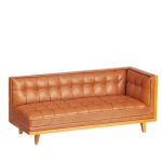 (image for) Mid Century Brown Sectional