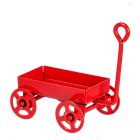 (image for) 1/2in Scale Red Metal Wagon