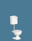 (image for) Avalon Victorian Bathroom Toilet - White