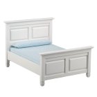 (image for) Modern Double Bed - White