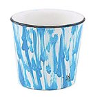 (image for) Round Waste Paper Basket Blue