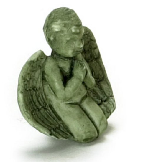 (image for) Praying Cherub Green