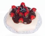 (image for) Strawberry Creme Cake 2pc