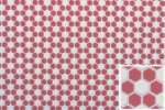 (image for) Tile Red & White Hexagons