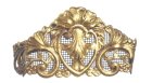 (image for) Fireplace Screen Acanthus Foliage - Brass