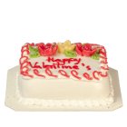 (image for) White Happy Valentines Sheet Cake