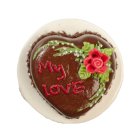 (image for) Chocolate My Love Heart Cake