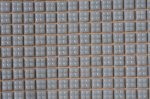 (image for) Glass Mosaic Tile Sheet Gray