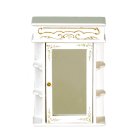 (image for) Georgian Bathroom Wall Cabinet w/ Mirror - White