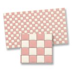 (image for) 1/2in Scale Tile Pink and White Square